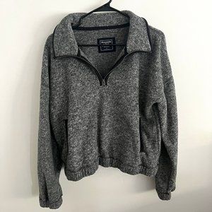 A&F Polar Fleece Half-Zip Sweatshirt